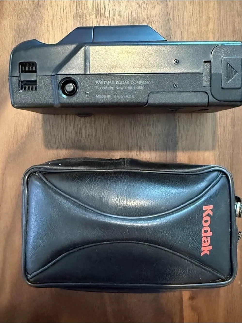 Kodak 35mm Point & Shoot Camera with Black Kodak Case
